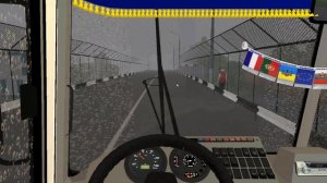 OMSI 2. ПАЗ 32054 Рестайлинг, Карта Новосибирск маршрут 141.