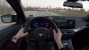 ОБЗОР BMW M3 Competition 2023г