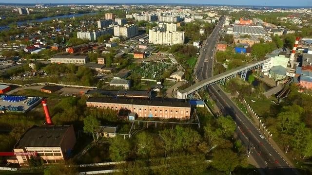 Тверь. Проспект Калинина, проспект Ленина. 4K.