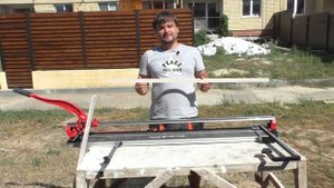 Обзор на плиткорез DIAM Pro Line 1200 L.