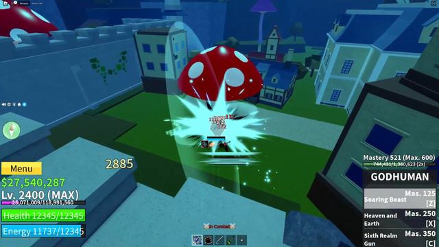 Soul Guitar Gives Aimbot? Blox Fruits - Soul Guitar Hunting『Soul Guitar + Godhuman Oneshot Combo』