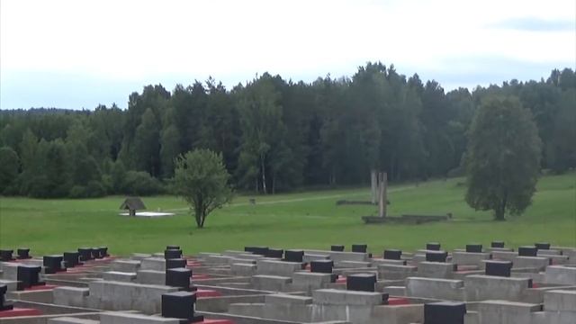 Хатынь. Кладбище деревень