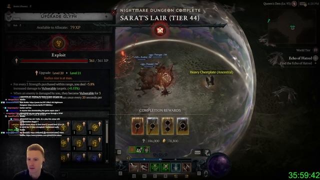 Season 1 Twisting Blade Rogue Exp Speed Farm Build смотреть онлайн