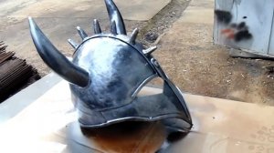 Шлем Рыцаря Как изготовить Часть 5