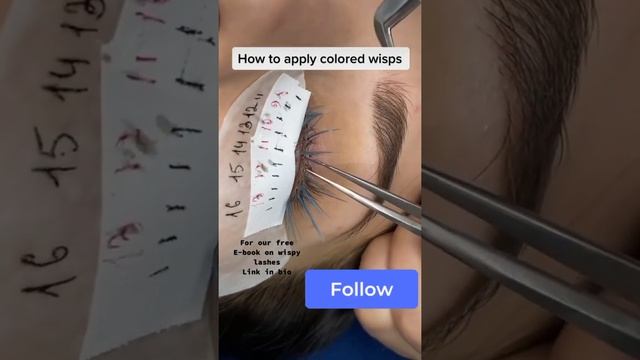 How to apply colored wisps