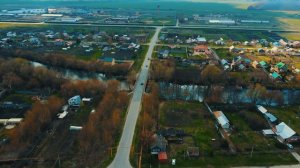 Село Ташелка сверху: захватывающий полет на дроне [4K]