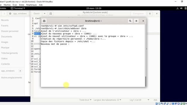 Installation et Configuration de VSFTPD FTP server sur Debian 11 смотреть онлайн