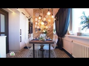 "Квартирный вопрос": Интерьерный микс и немного хулиганства на кухне для двух поколений одной семьи