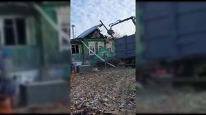 Снос дачного дома