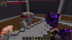 Redstone Golem Vs. Ender Golem | 1.16.5 Minecraft (Mob Battle)