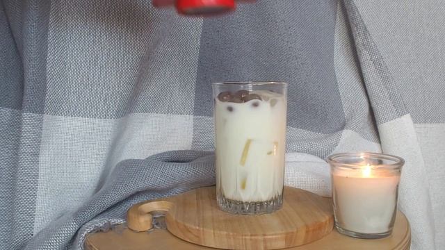 [HOME CAFE] Iced Latte at home / домашний бариста