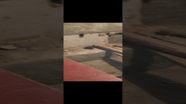 Снимаем старые балки
