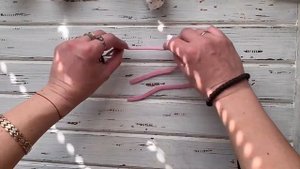 How to install the lock/ Как установить замочек на вязаный рюкзак
