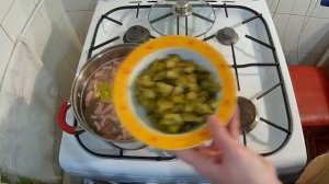 СОЛЯНКА МЯСНАЯ СБОРНАЯ из свинины и колбасных изделий! Заправочные супы. Русская кухня.