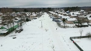 Деревня Ручьи обзор с высоты птичьего полета
