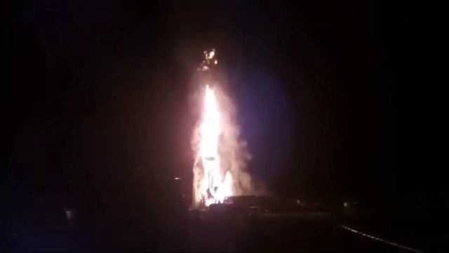 ГНВП⛲ Возгорание газа на буровой❗