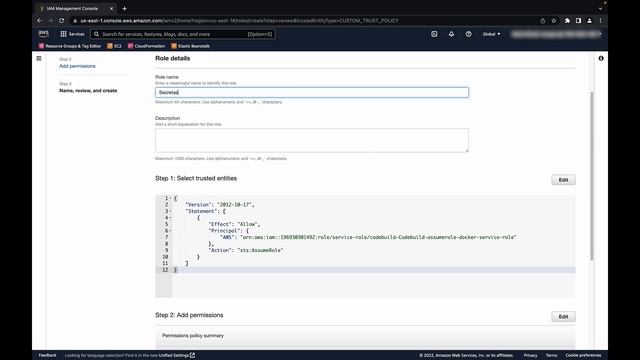 How do I pass temporary credentials for AssumeRole into the Docker runtime with CodeBuild? смотреть онлайн