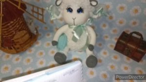 мастер класс овечки Глаши.. воротничек крючком