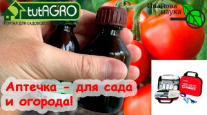 АПТЕЧКА ДЛЯ САДА и ОГОРОДА. Как правильно использовать аптечку для садово-огородных нужд.