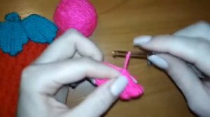 Вязание крючком прихватки «Ягодка». Часть 1.