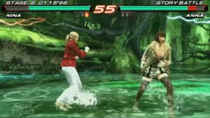 Nina Williams Story mode - Tekken 6 PSP | PPSSPP gameplay - PSP emulator for android