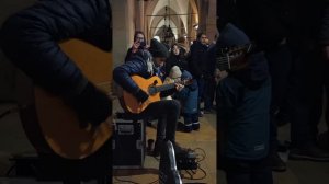 Amazing street performance Spanish Guitar, original song ″Beautiful Life″ by Imad Fares