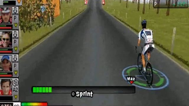 Pro Cycling Manager 2009 PSP - Tour de France 2009 Stage 2 смотреть онлайн