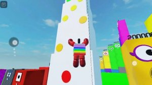 HUGE ROBLOX NUMBERBLOCKS world 1 to 1000000000