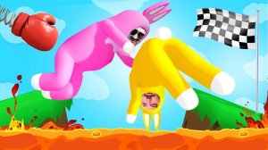 СЛОЖНЕЙШЕЕ ИСПЫТАНИЕ ДЛЯ ДРУЖБЫ! - Super Bunny Man!