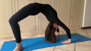 Home Yoga with Girl