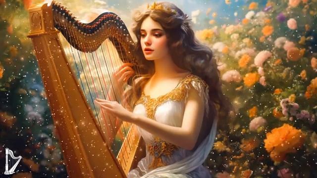 Relaxing Harp Hymn - Paradise Harp Music Instrument - Healing Harp смотреть онлайн