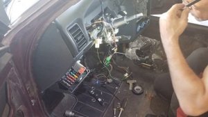 Замена панели приборов на «Люкс" Европанель, установка электроусилителя руля от Приоры на Ваз 2110