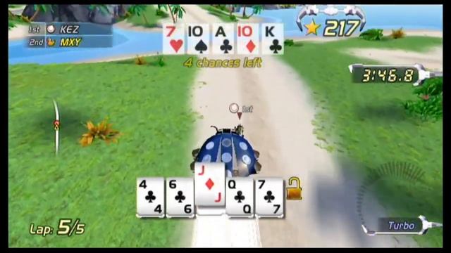 Trick Races Excitebots: Trick Racing (Wii) - Online Wiimmfi Poker Races – смотреть ...