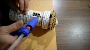 DIY.Средневековая крепость (замок) из картона. Своими руками.