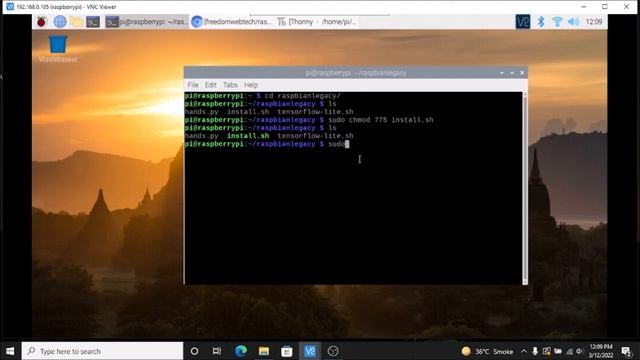 install opencv tensorflow-lite mediapipe | raspberry pi opencv | opencv 4.6.0