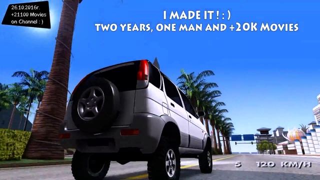 Toyota Daihatsu Terios 2000 - GTA MOD ENB 60 FPS GAMEPLAY _REVIEW смотреть онлайн