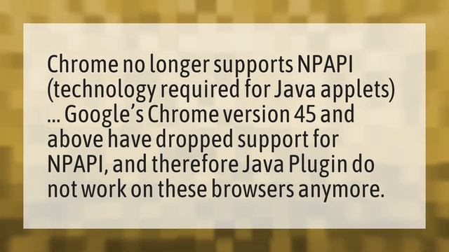Does Chrome use Java? смотреть онлайн