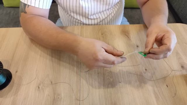 Как правильно привязать поводок, чтобы он не путался. #поводокдлярыбалки #доннаяснасть #рыбалка смотреть онлайн