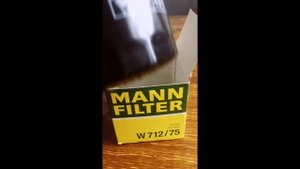 Автозапчасти V8 - подлинность масленого фильтра MANN.