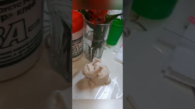 Бык- символ нового года из соленого теста своими руками. смотреть онлайн