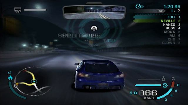 Need For Speed Carbon: Walkthrough #10 - Garden Boulevard (Circuit) смотреть онлайн