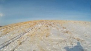 Катаюсь на мотобуксировщике (мотособаке) SnowDog Standard с лыжным модулем 01.02.2020 г.Степногорск