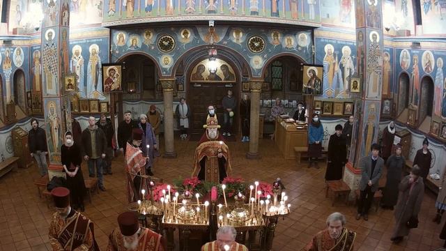 2022.12.24. 28th Sunday after Pentecost. Vigil. Неделя 28-я по Пятидесятнице. Всенощная. смотреть онлайн