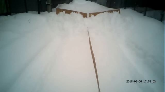 Чистка снега Тюмень 06.03.2018 смотреть онлайн