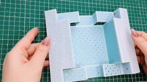 Скрапбукинг поп ап конструкция для фотоальбомов ручной работы. Декор для альбома своими руками.mp4