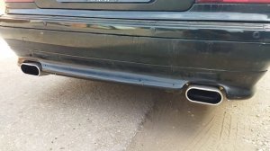 БМВ Е38 М52В28 сделал полностью кастомную выхлопную систему