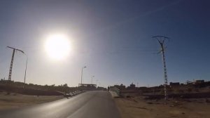 Algeria Tamanrasset Entry into the city, Gopro / Algerie Tamanrasset Entrée dans la ville, Gopro