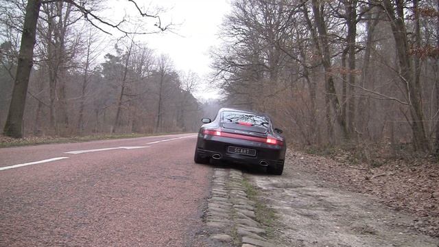 Porsche 996 3,6L 4S sport exhaust - SCART Ultima Recital смотреть онлайн