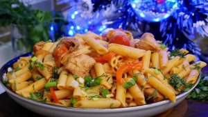 НОВОГОДНИЕ макароны по-флотски! Цыганка готовит.