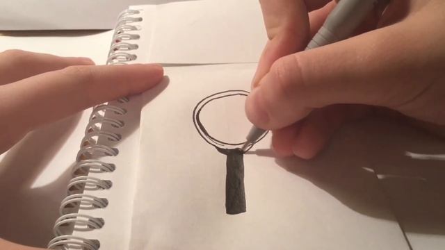 Рисуем простой рисунок: лупа. смотреть онлайн